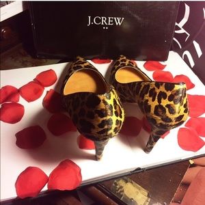 J.Crew Factory Isabelle Calf Hair Pumps