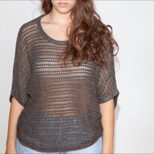 SALE Charcoal Beach Cover-Up