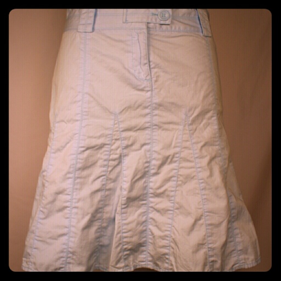 Baby Blue Flare Skirt