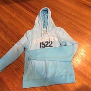 Blue hollister hoodie