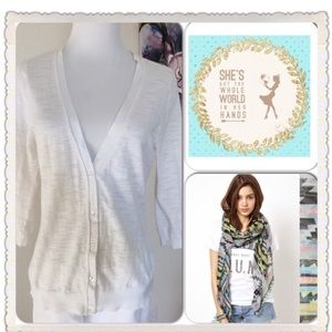 White Cardi