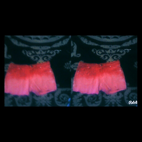 Pink ombre shorts