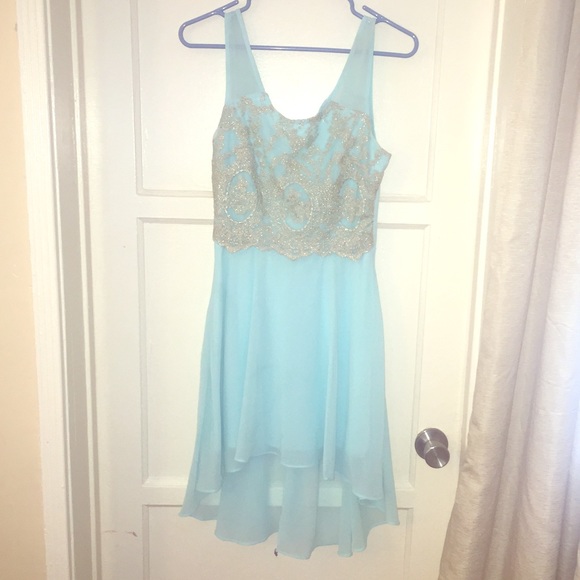 TURQUOISE DRESS