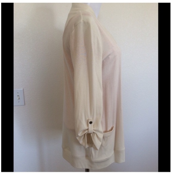 Long Open Front Cardi - Picture 2 of 3