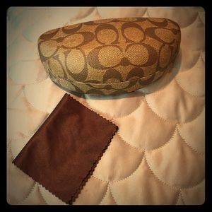 Coach sunglass case