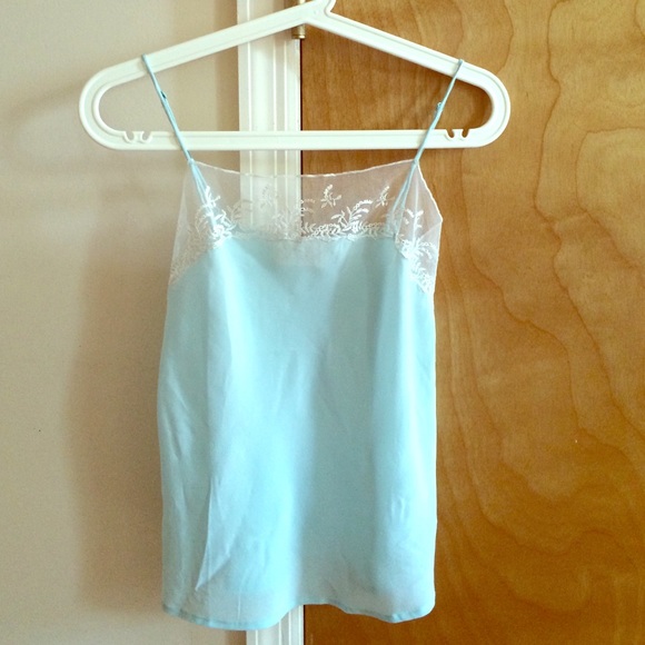 Pins and needles lace top