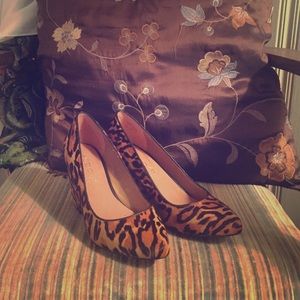 Never worn pony hair Aldo pumps