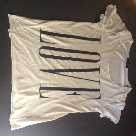 Forever21 'LOVE' graphic print shirt