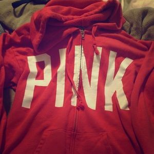 PINK Full-zip Hoodie