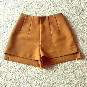 High- Waisted Shorts