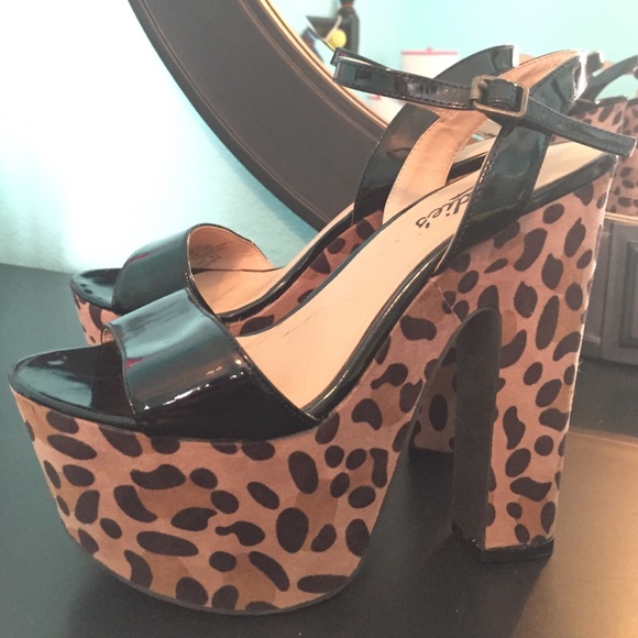 Candies New Cheetah Heels