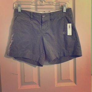 Grey khaki shorts