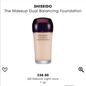 Shiseido dual balancing foundation