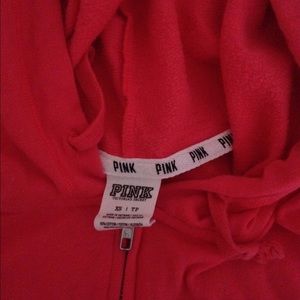 PINK sweatshirt (zip up)
