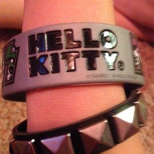 Hello Kitty KISS Rubber Bracelet
