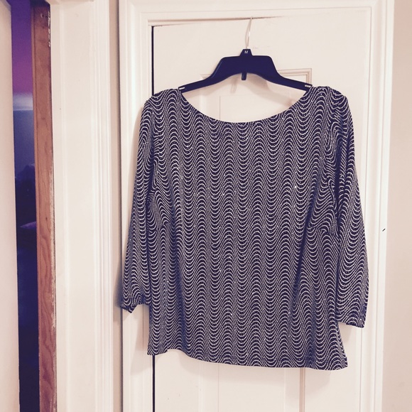 EUC BLACK SPARKLING EVENING TOP