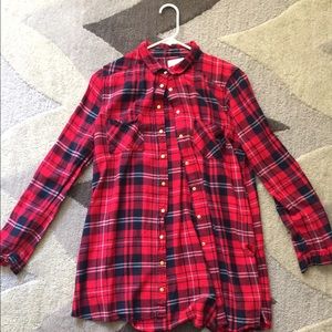 Flannel Dress/Shirt