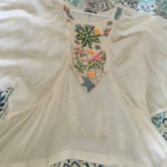 Anthropologie flowy top