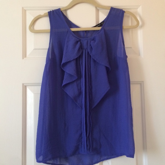 Periwinkle Blouse Tank