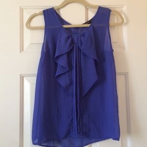 Periwinkle Blouse Tank