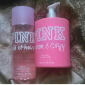 Pink lotion