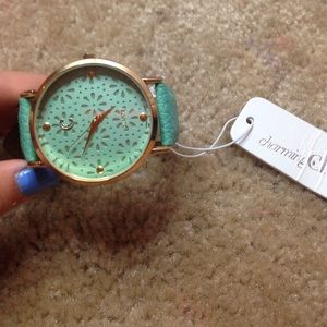 Charming Charlie turquoise watch
