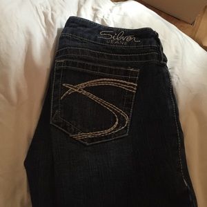 Silver jeans