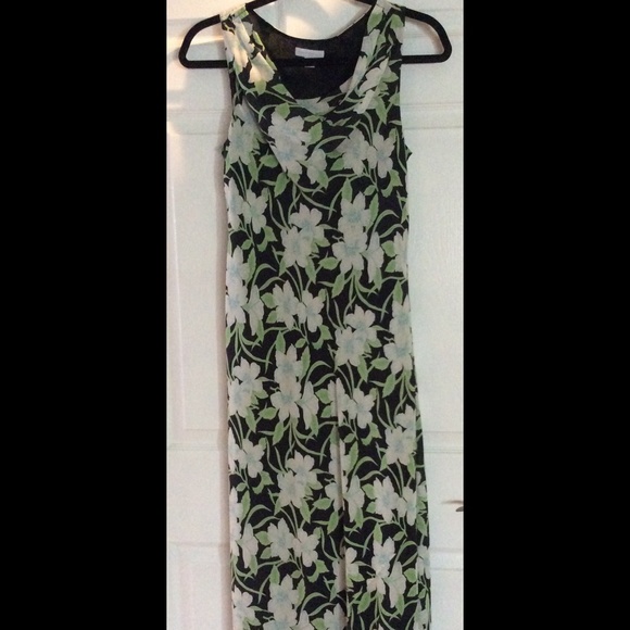 Long floral dress
