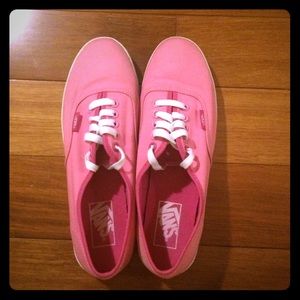 authentic pink vans
