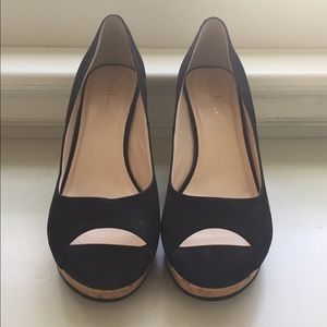 Cole Haan Delfina Wedge - black suede