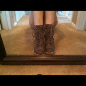 American Rag combat boots