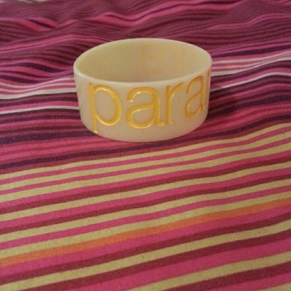Paramore glow in the dark bracelet