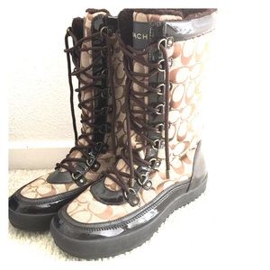 Authentic Coach Snow/Rain Boots
