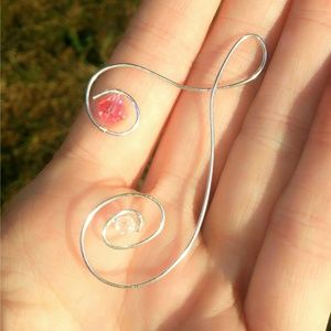 Handmade letter t necklace