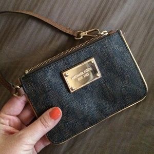 Small Authentic Michael Kors Wristlet