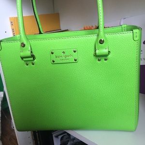 Green Kate Spade Bag
