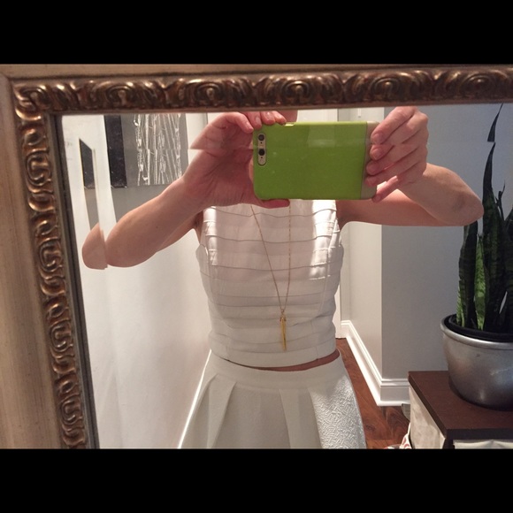 Lucy Paris crop top and Skirt - Picture 3 of 4