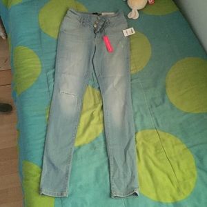 High waster super skinny jeans