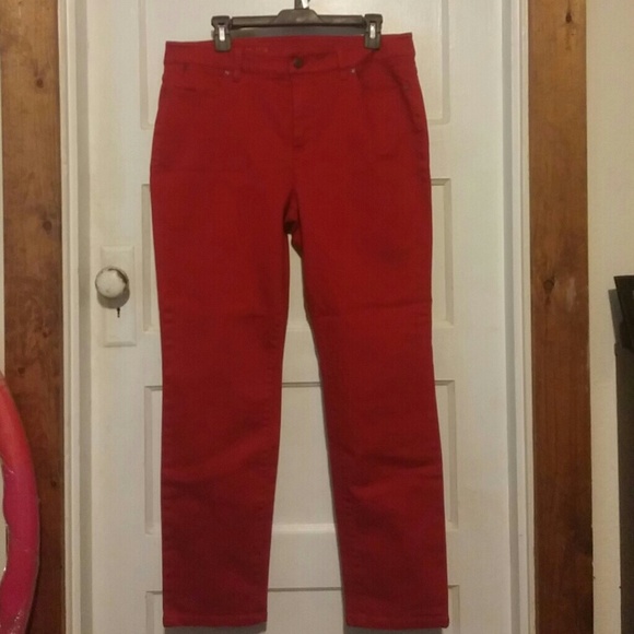 Red Talbots Jeans
