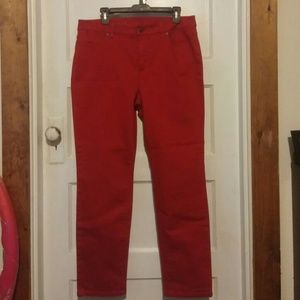 Red Talbots Jeans