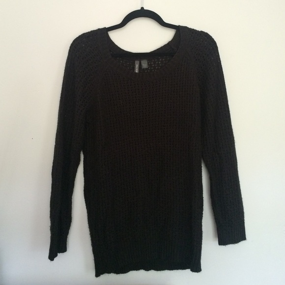 Black Knit Sweater