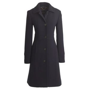 J. Crew Double Cloth Lady Day Coat with Thinsulate