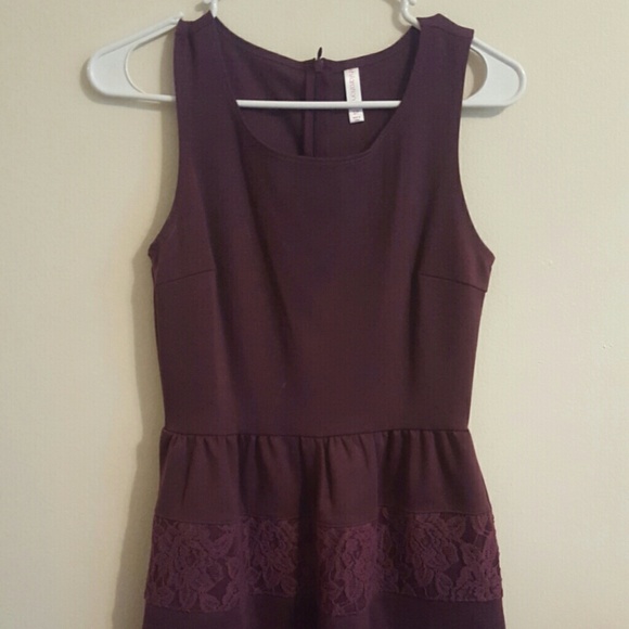 Plum dress