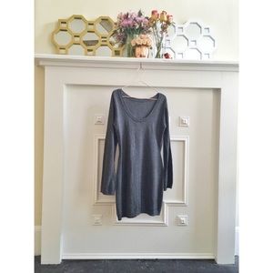 Cashmere blend sweater dress/tunic