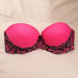 PINK multi-way push up bra
