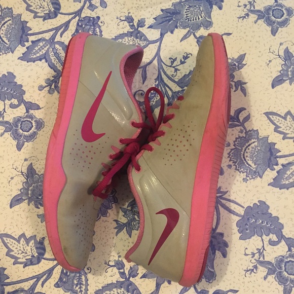 Slim Nike athletic shoes