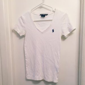 Polo white t shirt