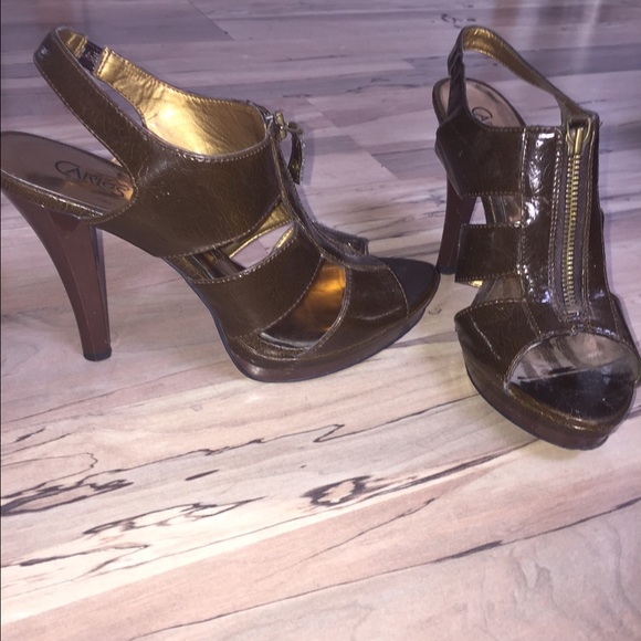 Brown heels