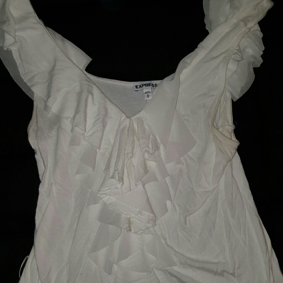 Express white top