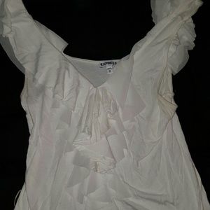 Express white top